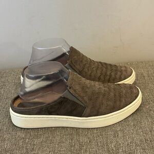 Sofft Women’s Brown Leather Slip On Mule Size 7.5